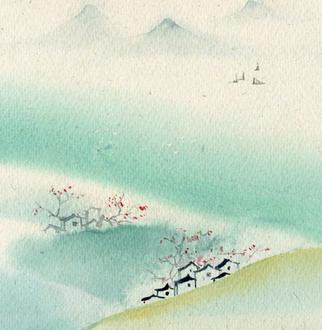 『流年*茶色时光』依山观水(散文)