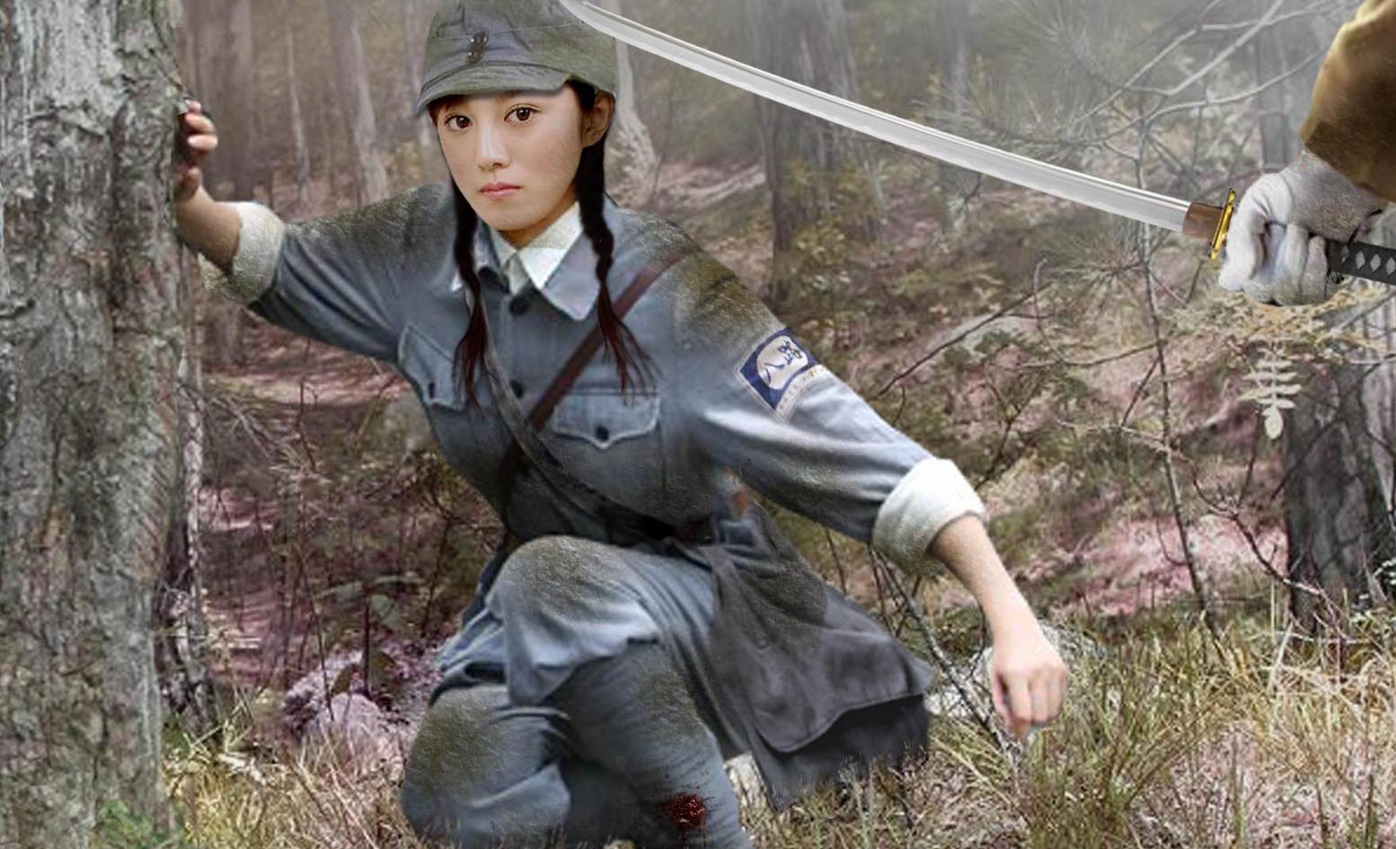 以窗户为射击孔阻击鬼子的反扑; from 不 是 军统 的 人 就是 八路