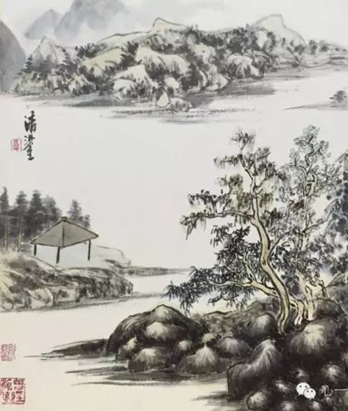 【摆渡】中国山水画与诗（随笔）