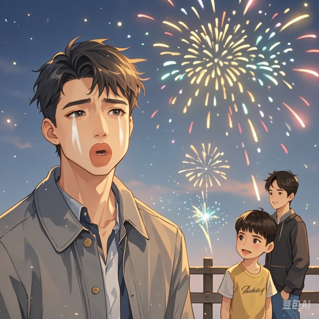 【萌芽】烟花下的思念与希望（记叙文）