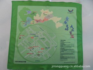 印着地图的手帕（小小说）