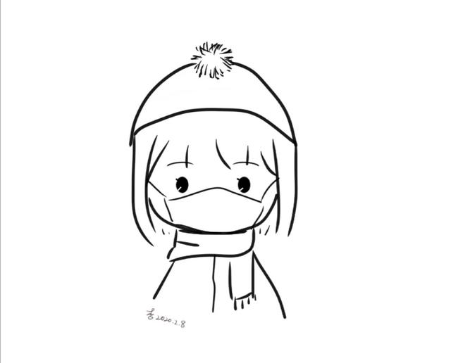 【晓荷·暖】捡口罩的小女孩（散文）