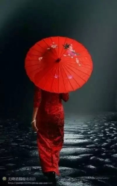 【墨海】古巷,红衣的江南女子 (外一首)(诗歌)