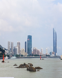 春雨中的鼓浪屿
