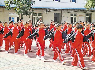 队形队列比赛（记叙文）