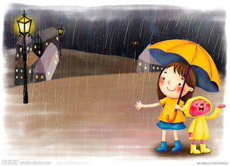 雨中的幸福（记叙文）