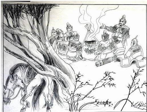 制作圣诞老人粘贴画