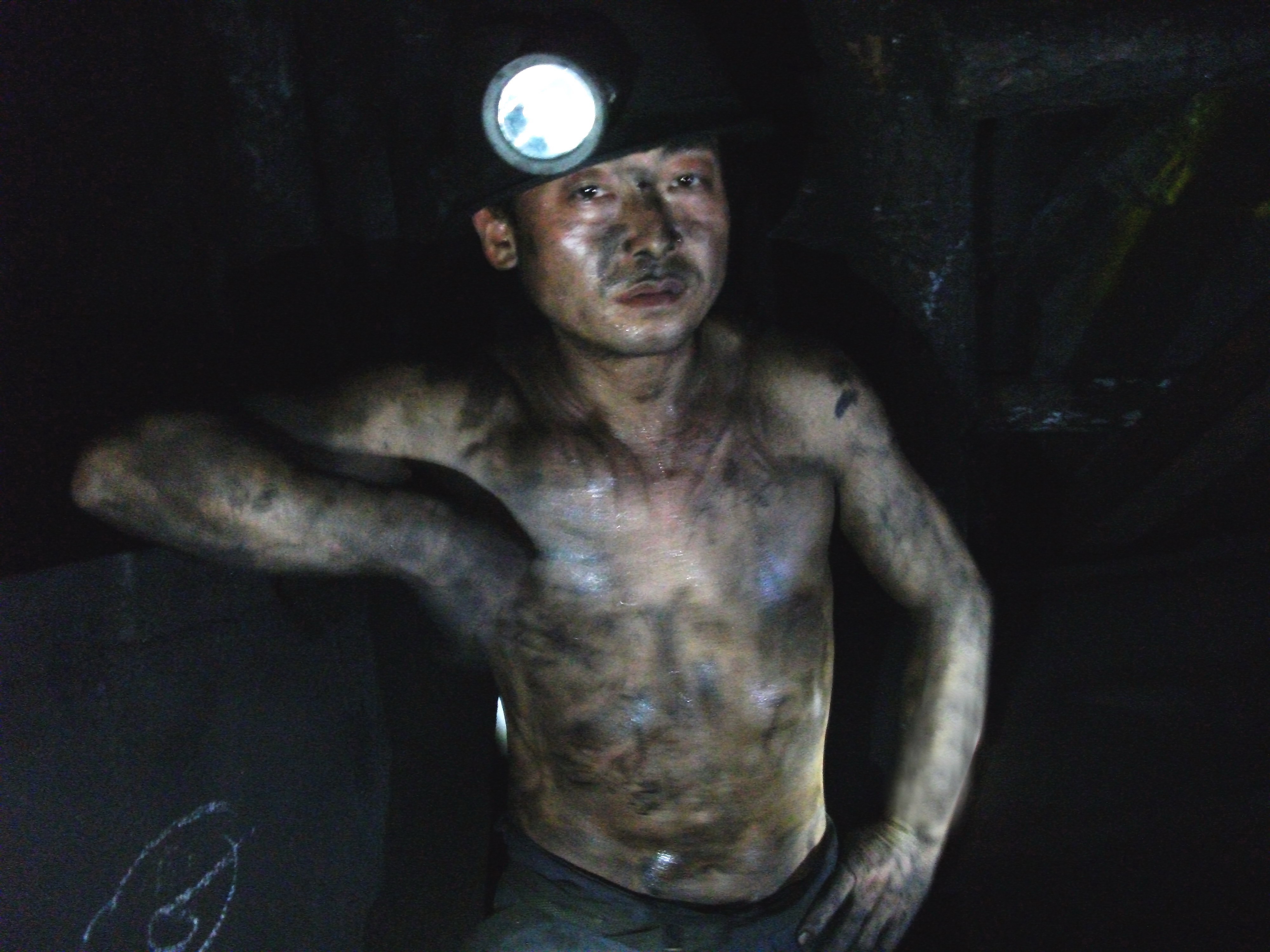 丰海矿协议采煤队采煤工