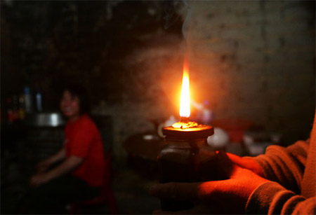 油灯记忆
