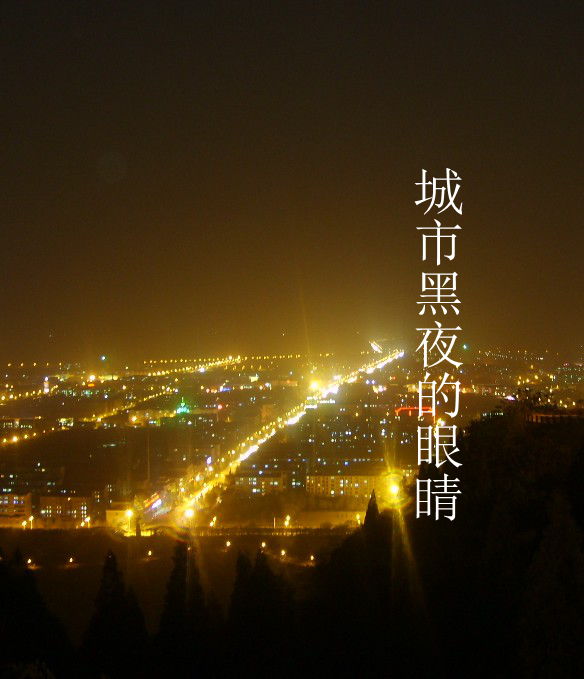 军警城市黑夜的眼睛外二首