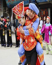 陇南女娶男嫁的特殊婚俗