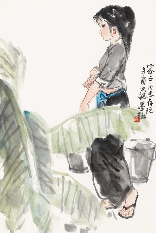 【八一】汲水的女子（诗歌）