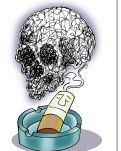 吸烟有害健康(七绝新韵)