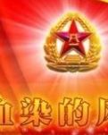 血染军旗红