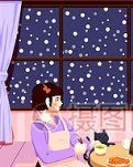 【柳岸•春】你的窗外下雪了（诗歌）