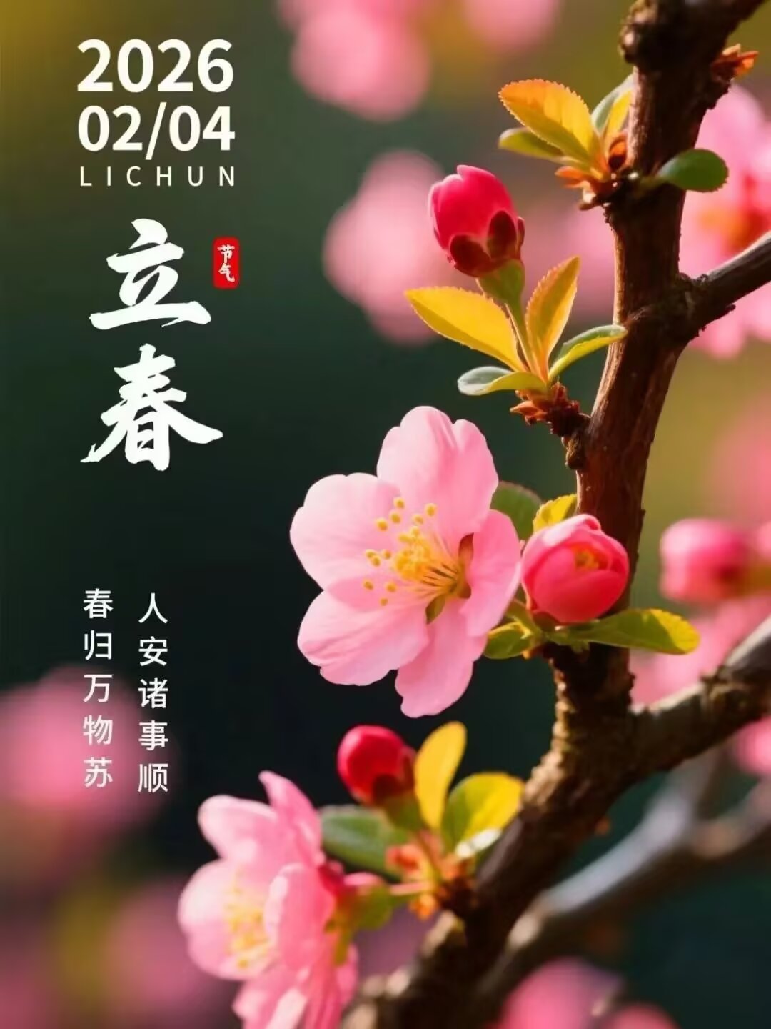 【诗韵】鹧鸪天·立春(古韵外五首）