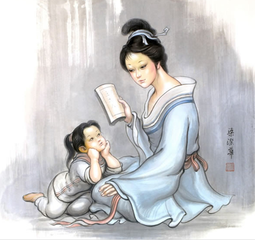 【檀香】挡住寒风的母亲（诗歌）