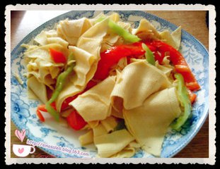 炒豆腐皮（记叙文）