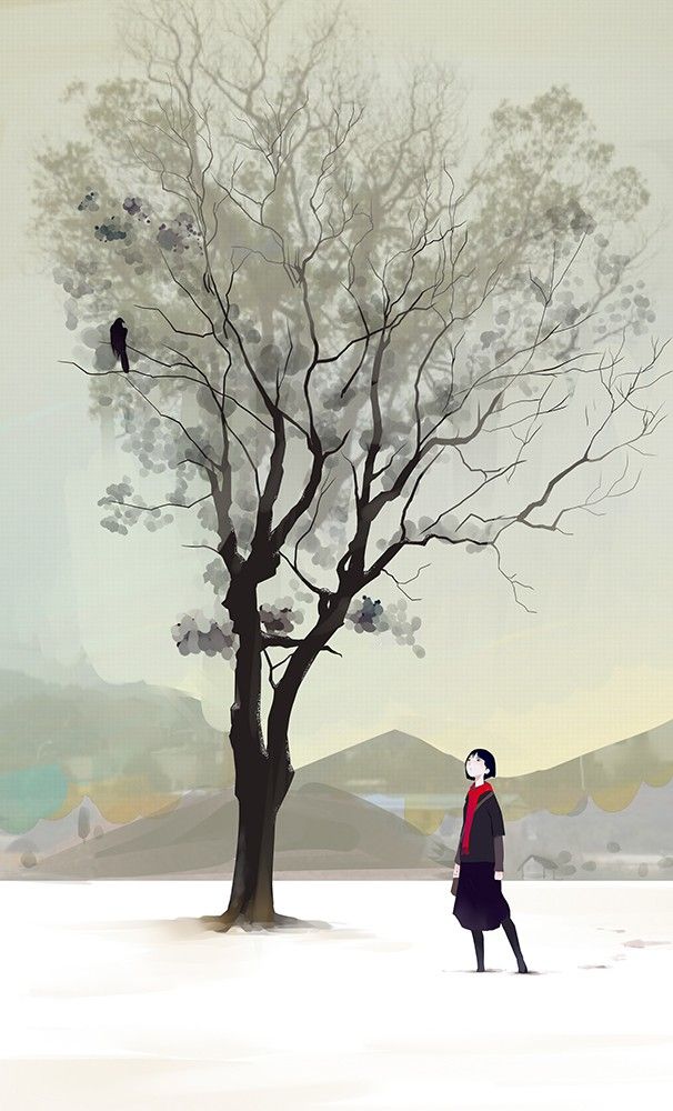 【流年·雪】姑娘，我是你融化的那朵雪花（征文·诗歌）