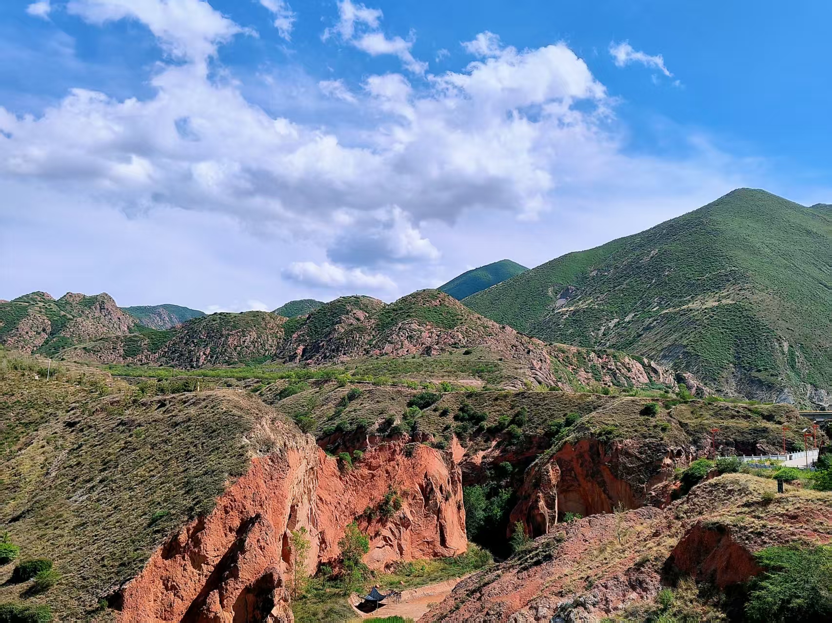 【江山·见证】【柳岸】遇见两座山（散文）