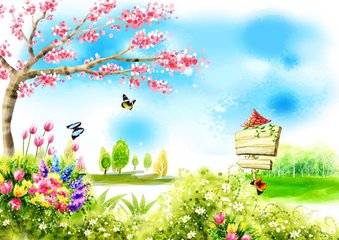 我是春天的小雨点（想象作文）