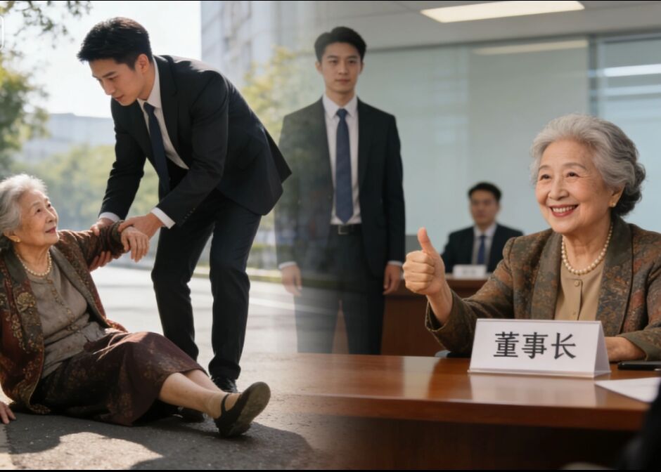 【阳光】扶起来（微小说）