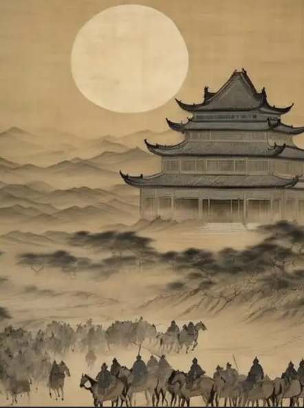 【酒家】赏王昌龄词《出塞·一》（诗歌）