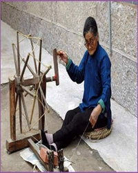 我家的纺车
