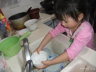 学洗碗（记叙文）