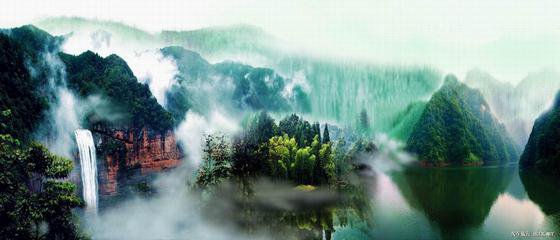 美丽的四面山 （记叙文）