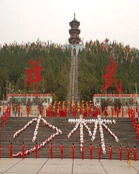 夜游登封迎仙阁公园