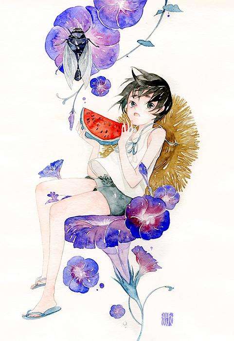 【凤凰】游过盛夏的童年（随笔）