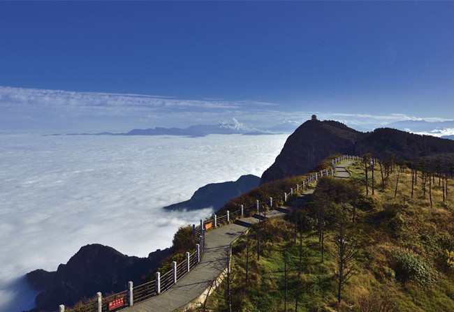 【八一】游览佛教圣地峨眉山（散文·家园）