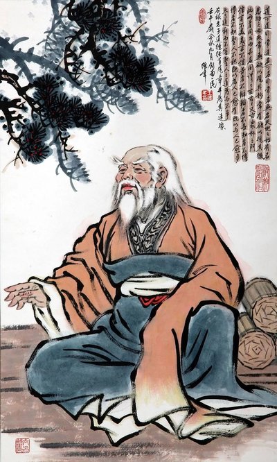 【读名著·传经典】【宁静】风趣说老子（随笔）