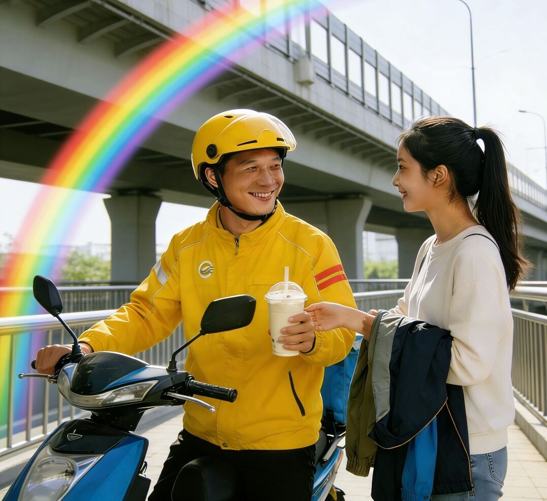 【阳光】一杯奶茶（微小说）