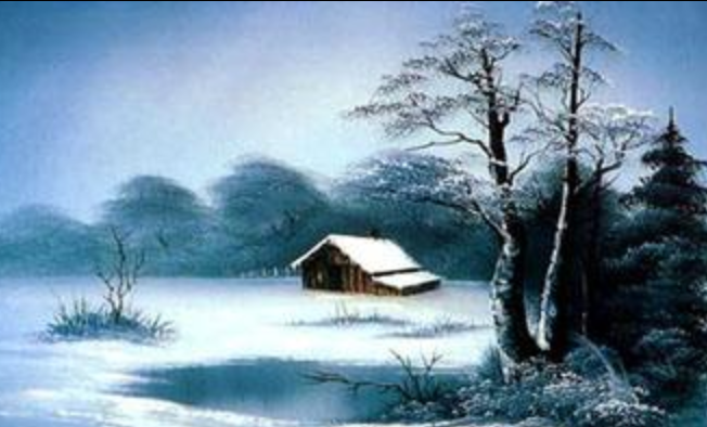 【八一】落雪听禅（外四首·家园）