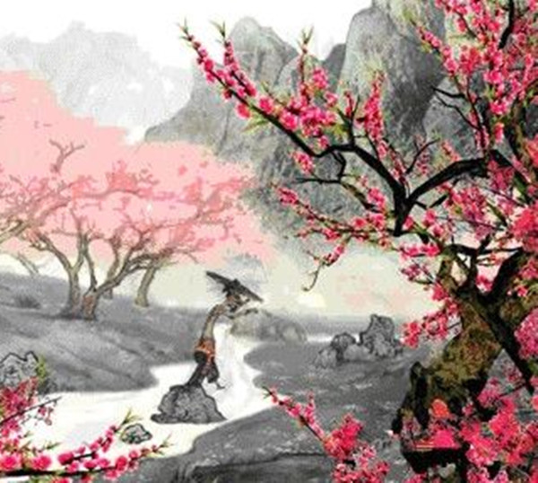 【八一】七绝·落花诗（古韵七首·家园）