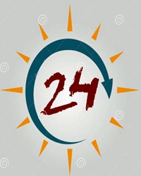 “现在，是北京时间24点整。”