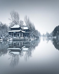 风雪过扬州