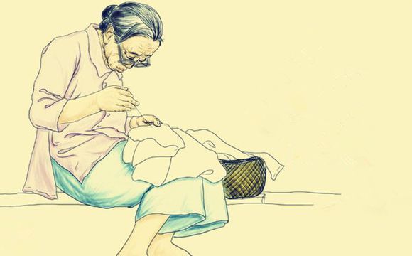 【晓荷.四季的故事】母亲，我一生的感动（征文·散文）