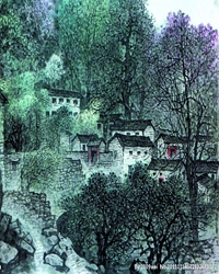 长大以后，家乡就变成了故乡