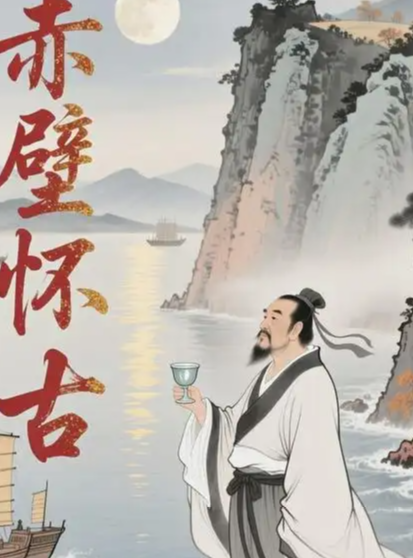 【酒家】赏苏轼词《赤壁怀古》（诗歌）