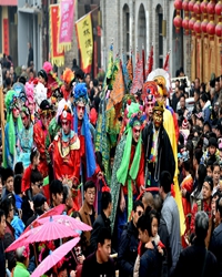 驿路上的古庙会