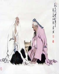 老子与孔子