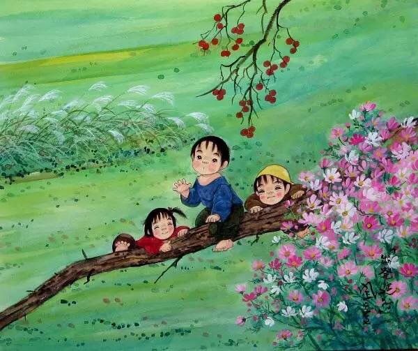 【冰心】别了， 这片油菜花（随笔）