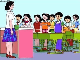 老师不在场时（记叙文）