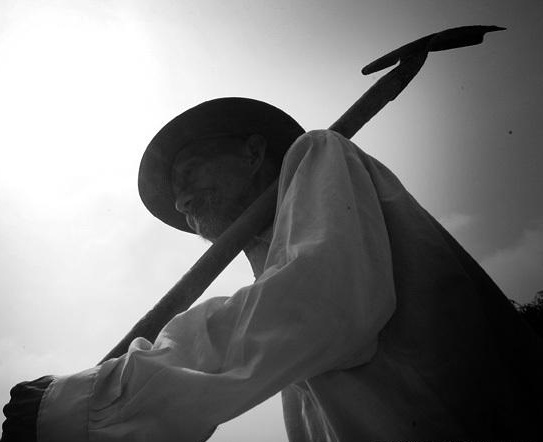 【柳岸•恋】铁锨，村庄粗糙的老手（散文）
