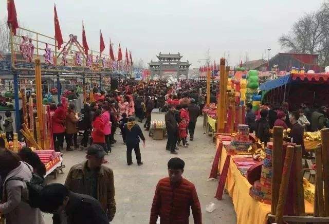 【荷塘“春之梦”征文】二月二逛古庙会（散文）