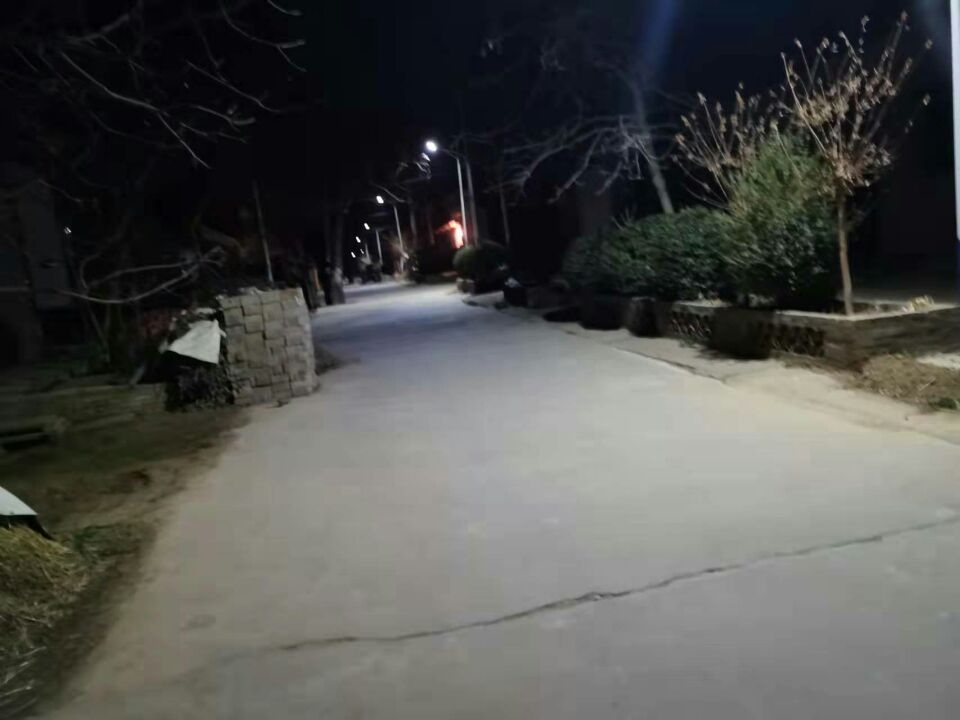 【丁香】门前的路灯（散文）