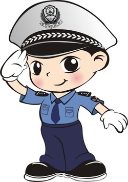 警察叔叔来上课（记叙文）
